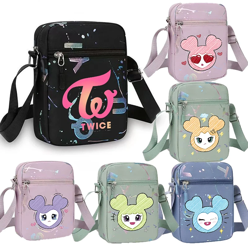 Women Fashion Handbags - Nieuwe Cartoon Schoudertas Kpop TWICE Crossbody