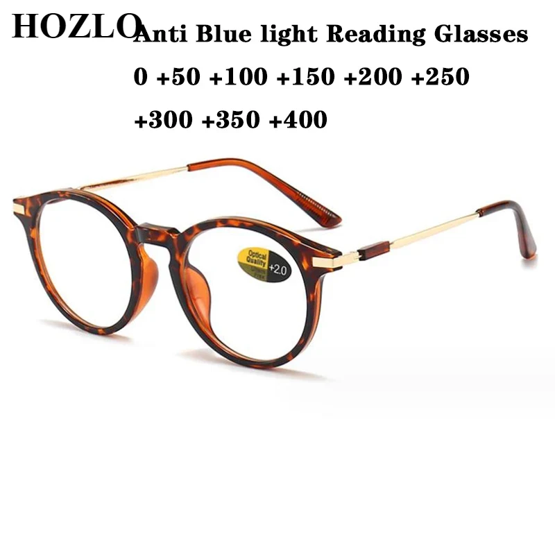 Women'S Fashion Glasses With Clear Lenses - Mode Anti Blauw Licht Leesbril Mannen