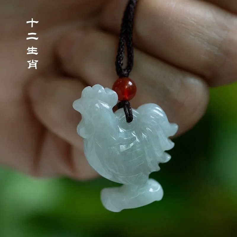 Women'S Fashion - Natuurlijke Emerald Chinese Drie Dimensionale Zodiac