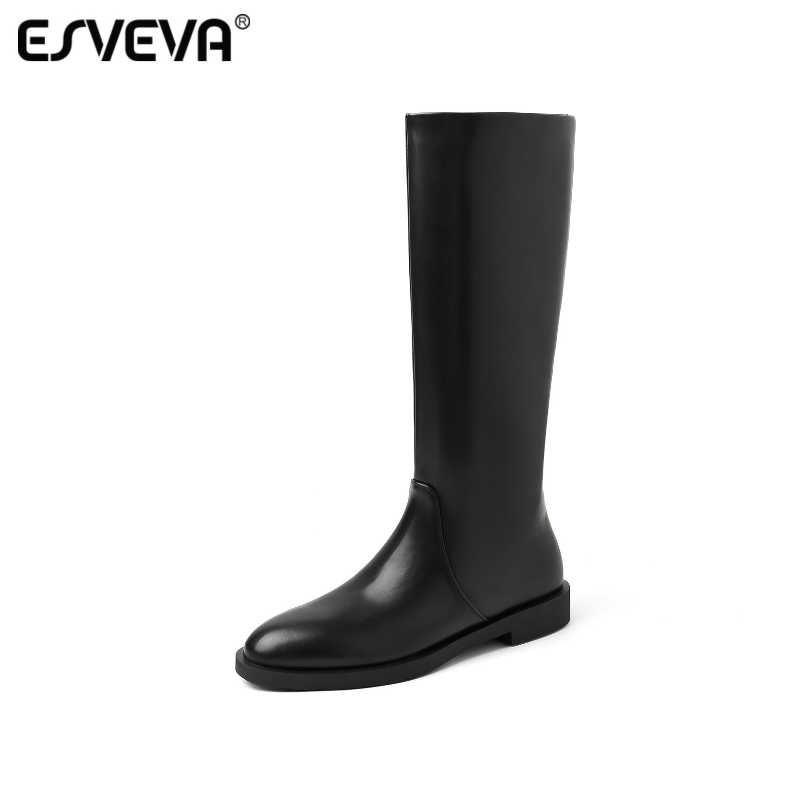 Women'S Fashion Knee High Boots - ESVEVA 2027 Mode Vrouwen Knie Hoge
