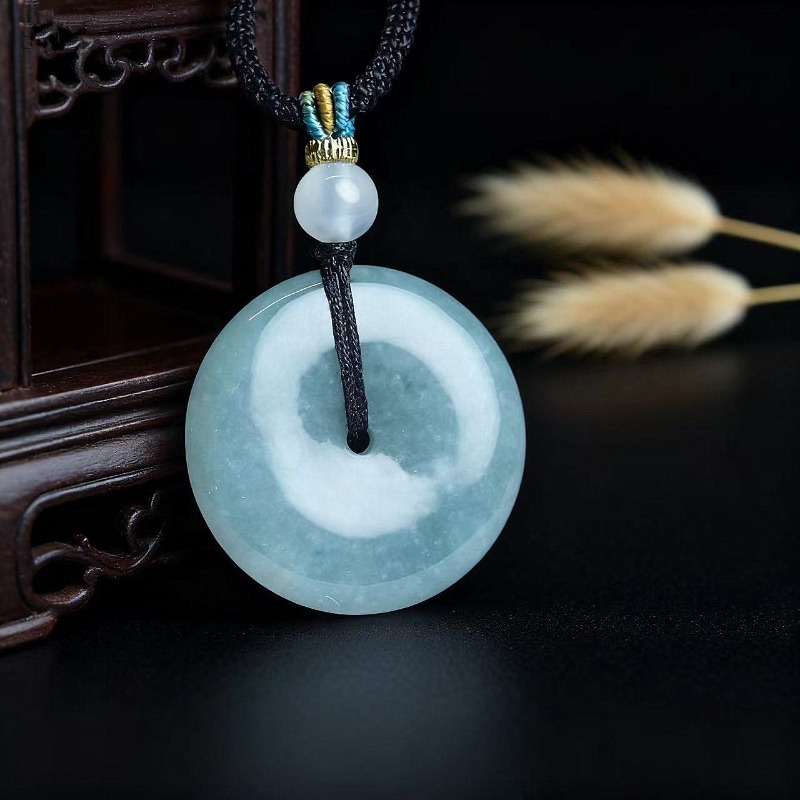 Women'S Fashion - Nieuwe echte natuurlijke jade donut ping