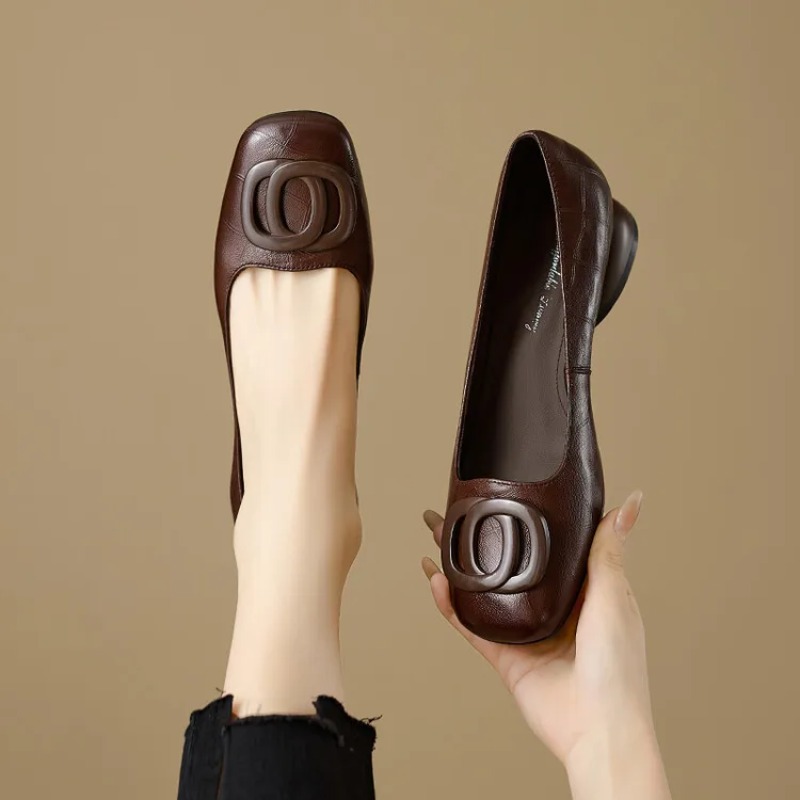 Women'S Fashion Shoes - Franse stijl damesschoenen Pumps Leren schoenen