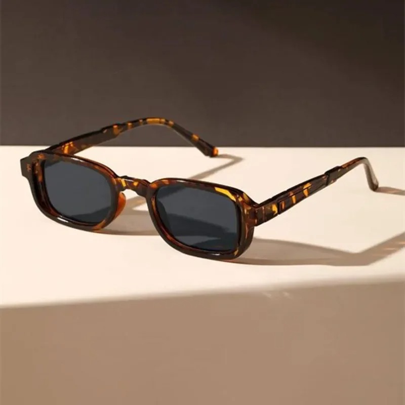 Women'S Fashion Eyeglasses - Luxe Rechthoek Zonnebril Vrouwen Ovale Vintage