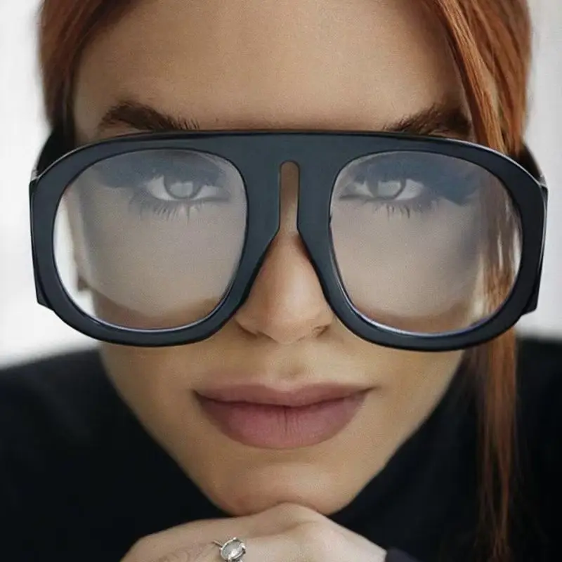 Women'S Fashion Eyeglasses - Vintage luxe merk designer zonnebrillen, oversized
