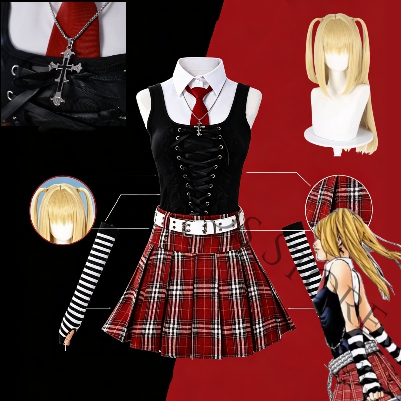 Knitted Vest Women - Anime Misa Amane Misamisa Cosplay Kostuum