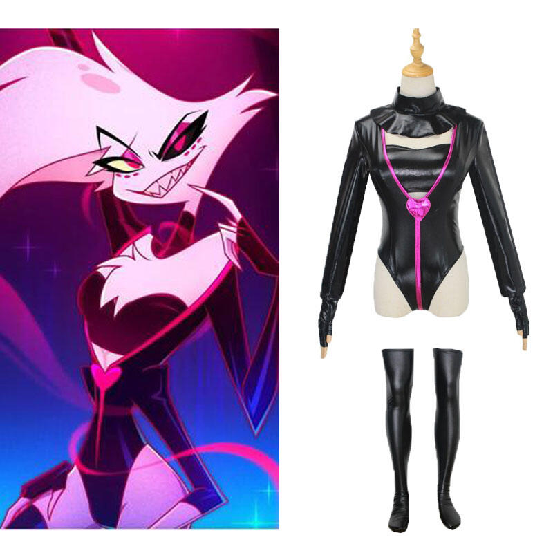 Women Fashion Jackets - Anime Hell Inn Hotel Angel Cosplay