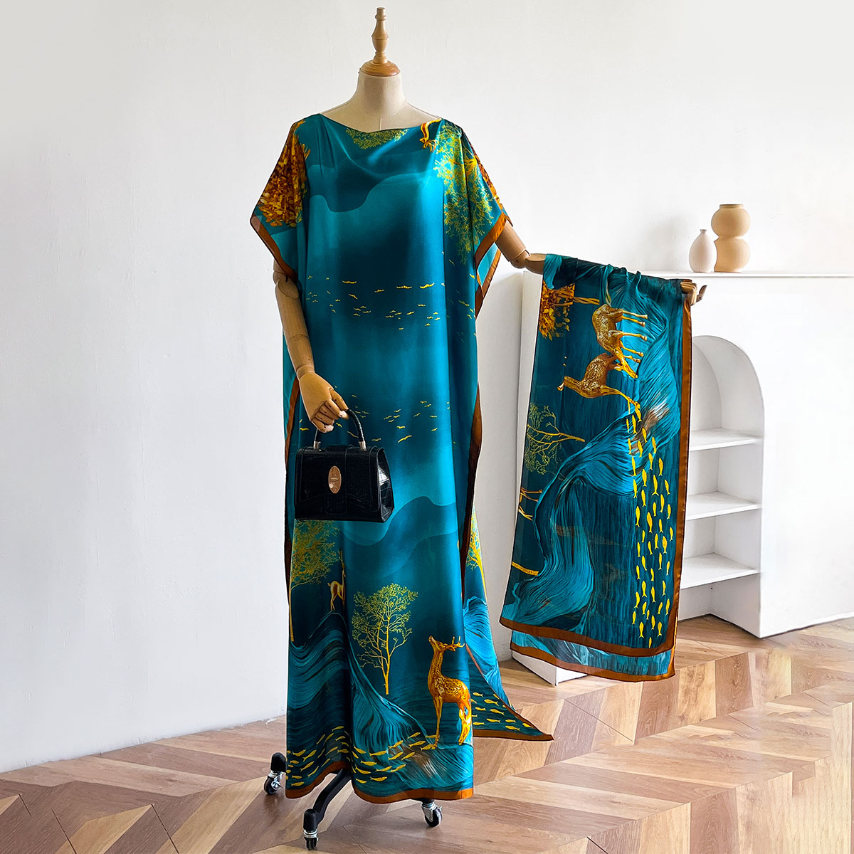 Women'S Fashion Designer Clothes - Lange sjaal voor dames Dubai Fashion