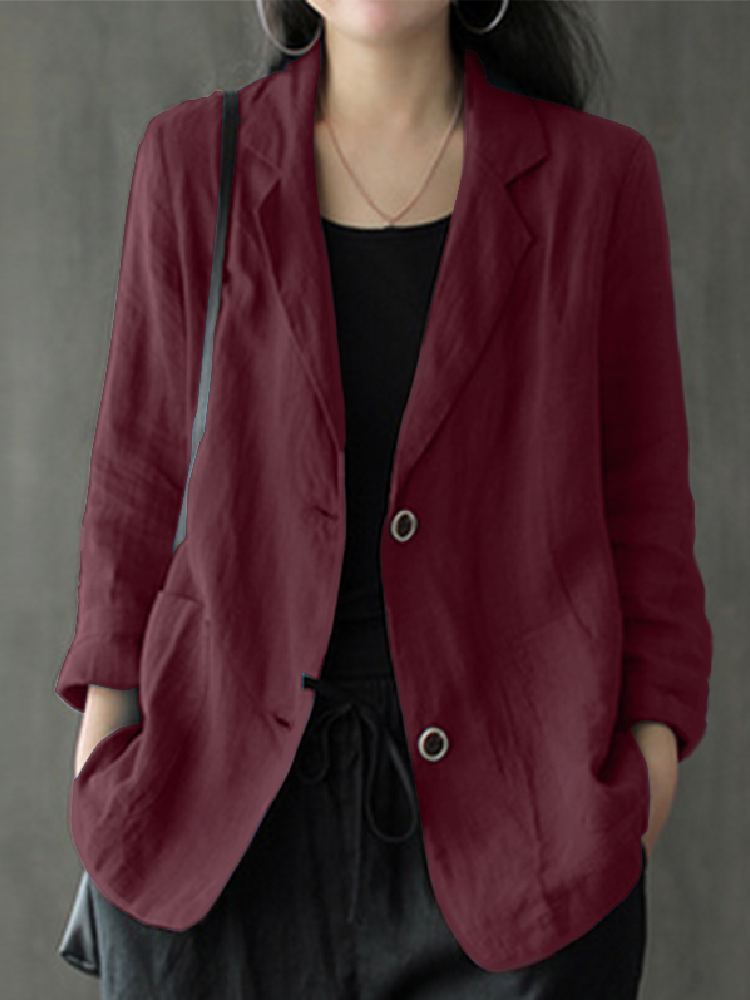 Elegante Effen Blazer Vrouwen  - Blazer Women Oversized recensie en prijs