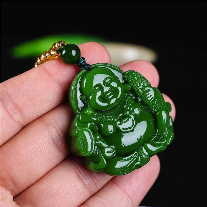 Chinese Groene Jade Maitreya B - Women Fashion Necklace recensie en prijs