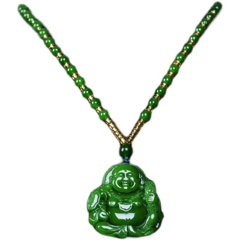 Chinese Groene Jade Maitreya B - Women Fashion Necklace recensie en prijs
