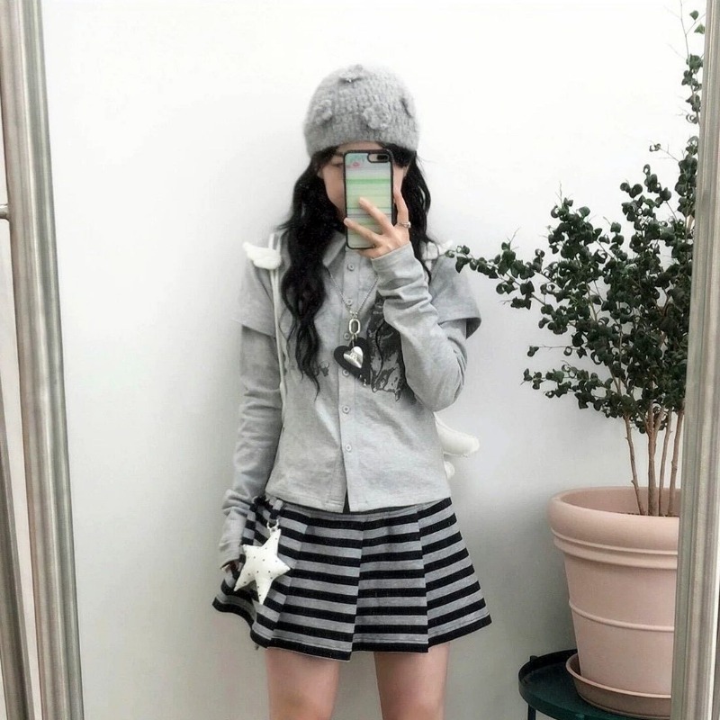 Kimotimo Y2k Vintage Konijnenp - Women Top Fashion recensie en prijs