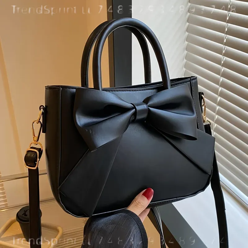 Elegante zwarte handtas met st - Women Fashion Handbags recensie en prijs