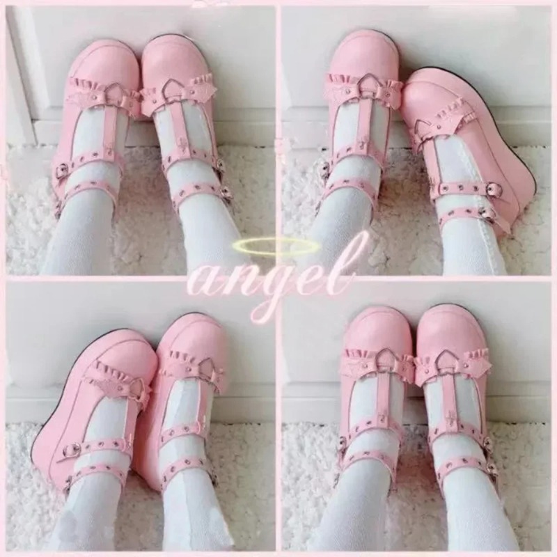 Nieuwe Zoete Hart Gesp Wiggen  - Women'S Fashion Shoes recensie en prijs