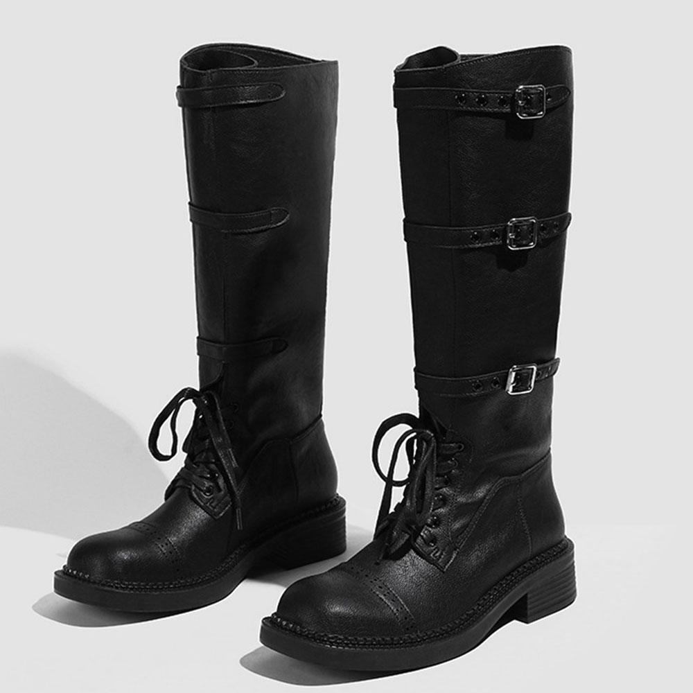 Dames Kniehoge Laarzen Vintage - Women'S Fashion Knee High Boots recensie en prijs