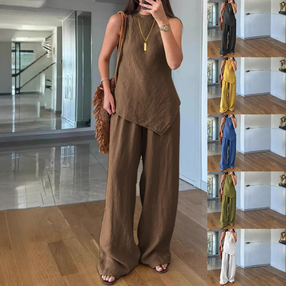 Zomer Dames Casual Topbroek 2- - Wide Leg Palazzo Pants recensie en prijs