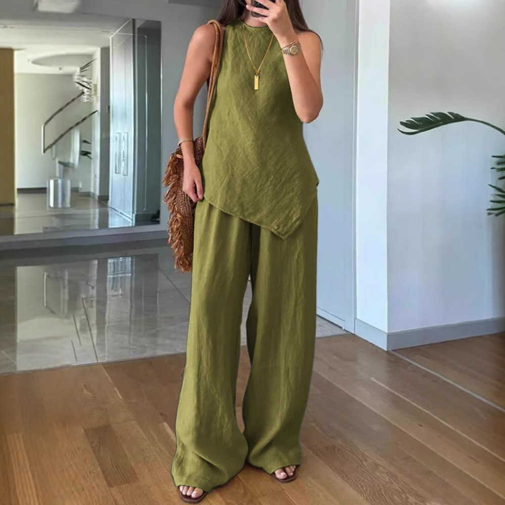 Zomer Dames Casual Topbroek 2- - Wide Leg Palazzo Pants recensie en prijs