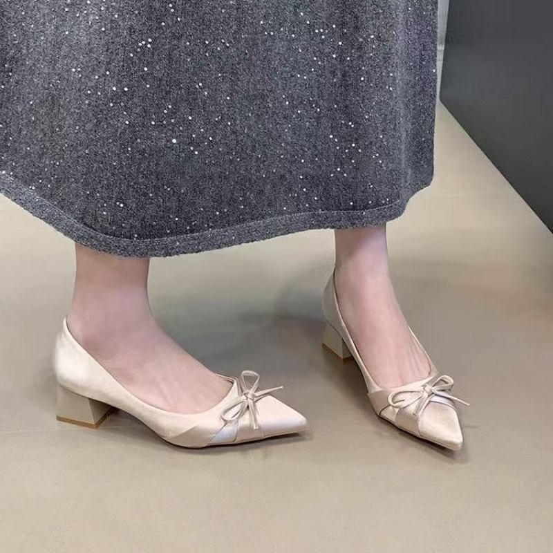 Retro halflange enkele schoene - Women'S Fashion Shoes recensie en prijs