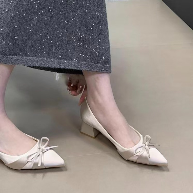 Retro halflange enkele schoene - Women'S Fashion Shoes recensie en prijs