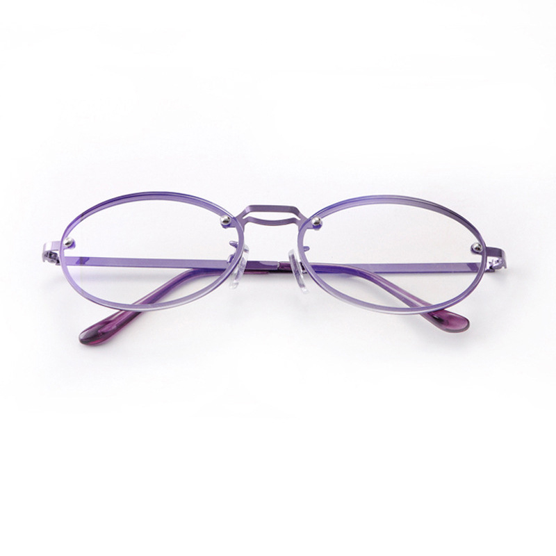 Dames ovale paarse anti-blauw  - Women'S Fashion Glasses With Clear Lenses recensie en prijs