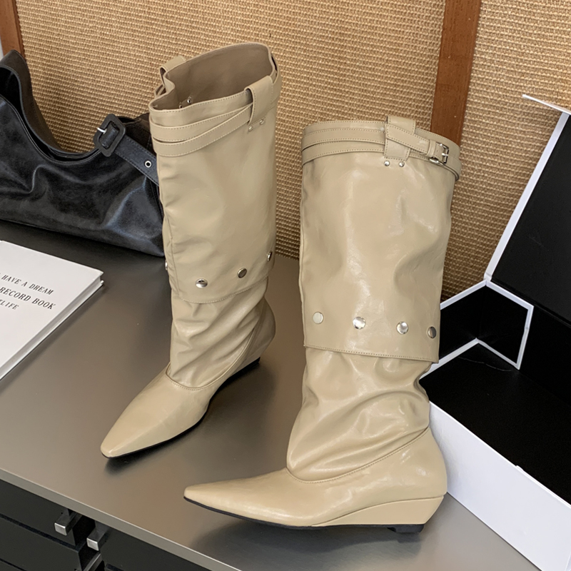 Eilyken Nieuwe Mode Puntige Te - Women'S Fashion Knee High Boots recensie en prijs
