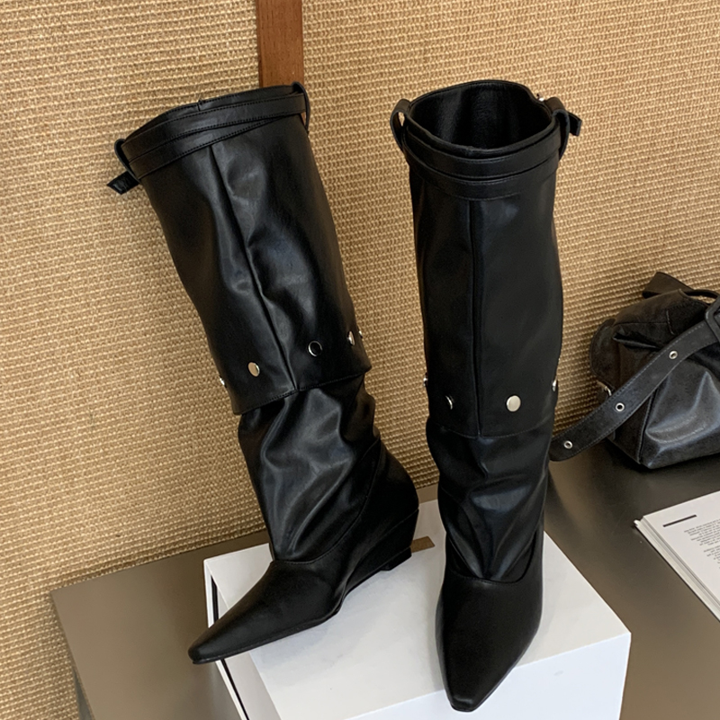 Eilyken Nieuwe Mode Puntige Te - Women'S Fashion Knee High Boots recensie en prijs