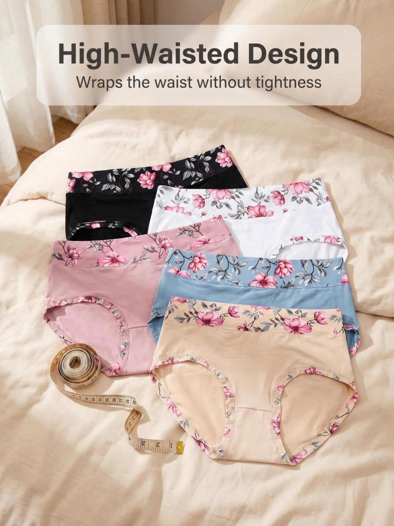 5PCS Plus Size damesslipjes me - Women'S Fashion Underwear recensie en prijs