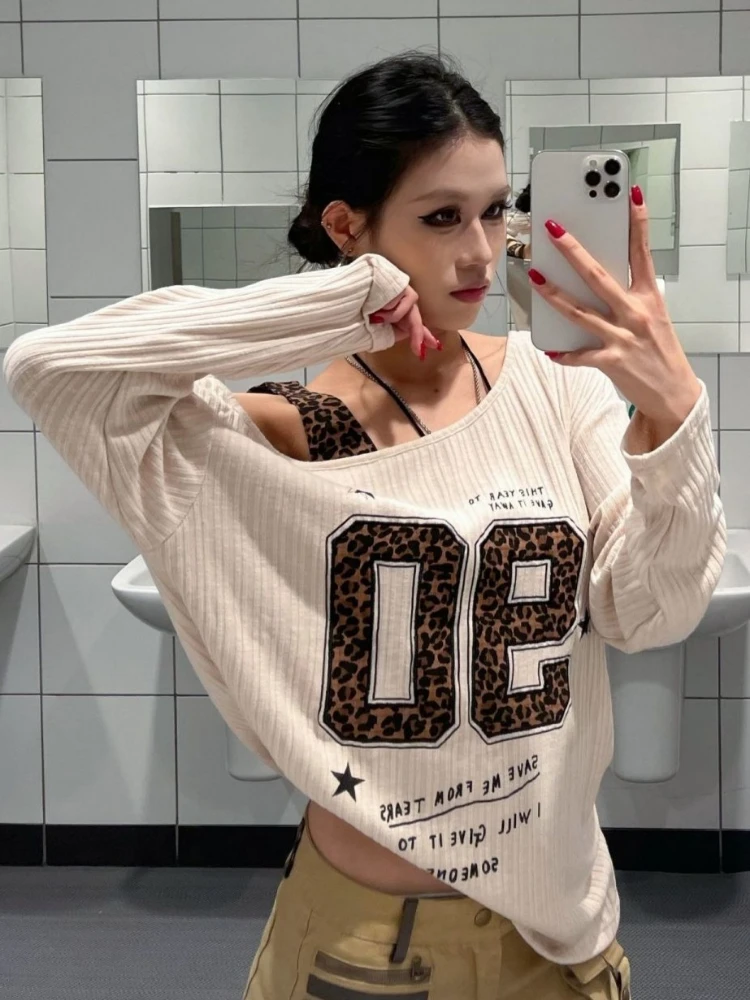 Y2K patchwork T-shirt met luip - Women Top Fashion recensie en prijs