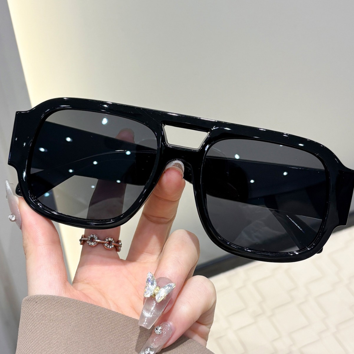 Retro Aviator Zonnebril Nieuwe - Women'S Fashion Eyeglasses recensie en prijs