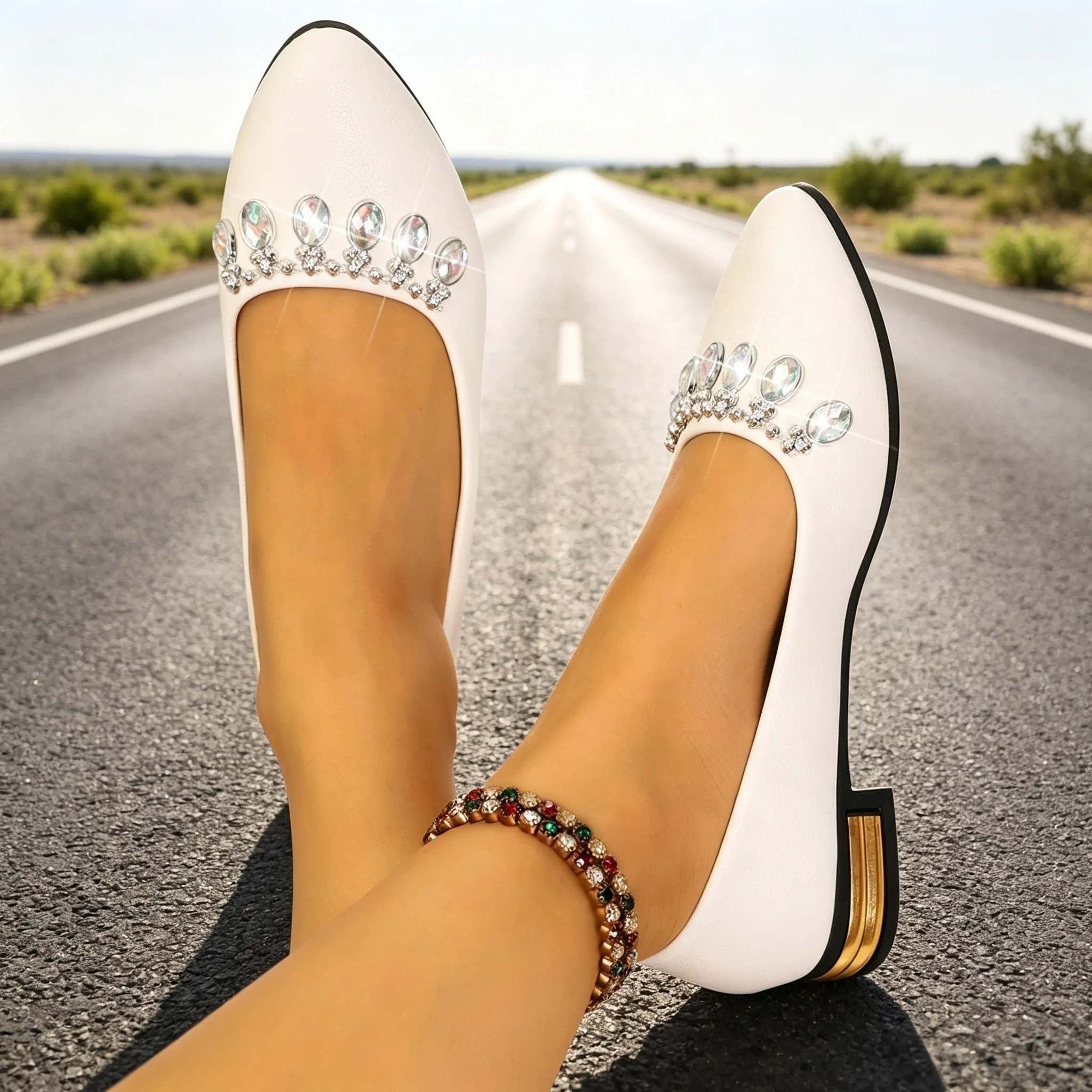Dames Flats Pointed Toe Ballet - Women'S Fashion Shoes recensie en prijs