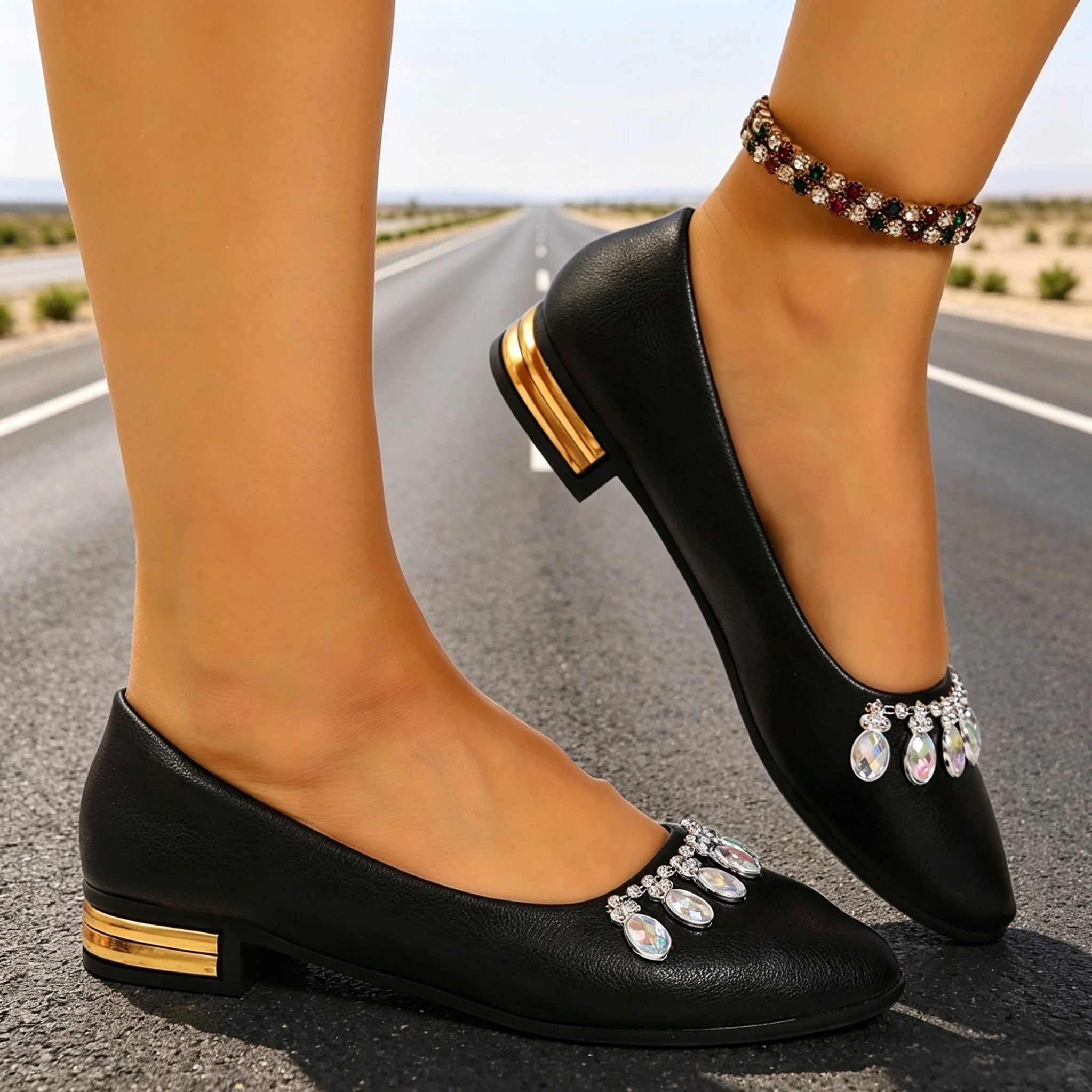 Dames Flats Pointed Toe Ballet - Women'S Fashion Shoes recensie en prijs