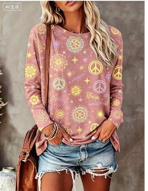 Dames T-shirt met lange mouwen - Women Fashion Styles recensie en prijs