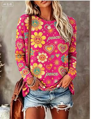 Dames T-shirt met lange mouwen - Women Fashion Styles recensie en prijs