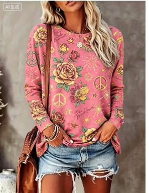 Dames T-shirt met lange mouwen - Women Fashion Styles recensie en prijs