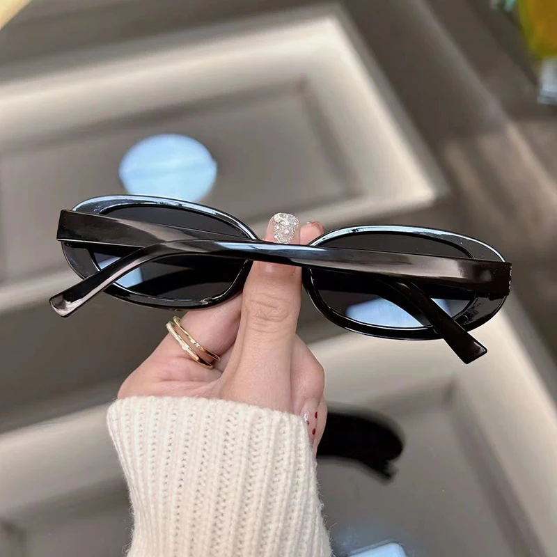 Nieuwe ovale vintage zonnebril - Women'S Fashion Eyeglasses recensie en prijs