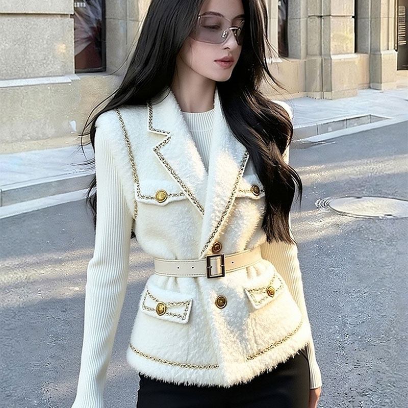 Nieuwe Franse elegante riem, w - Women'S Fashion Jackets recensie en prijs