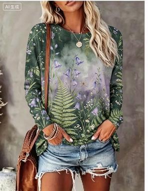 Dames T-shirt met lange mouwen - Women Fashion Styles recensie en prijs