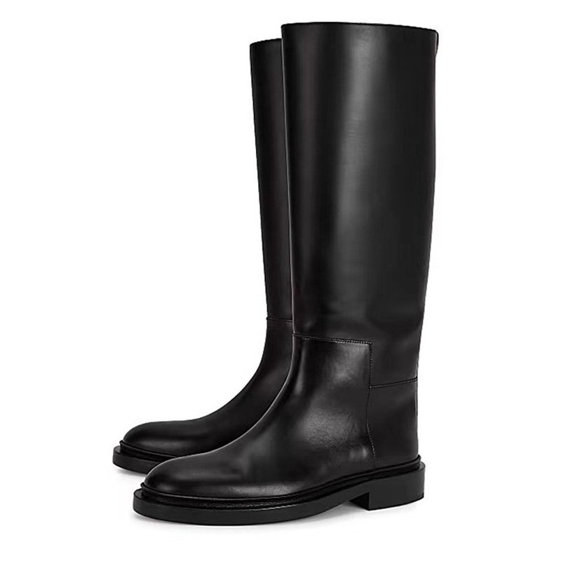 Meotina Dames Echt Leer Knieho - Women'S Fashion Knee High Boots recensie en prijs