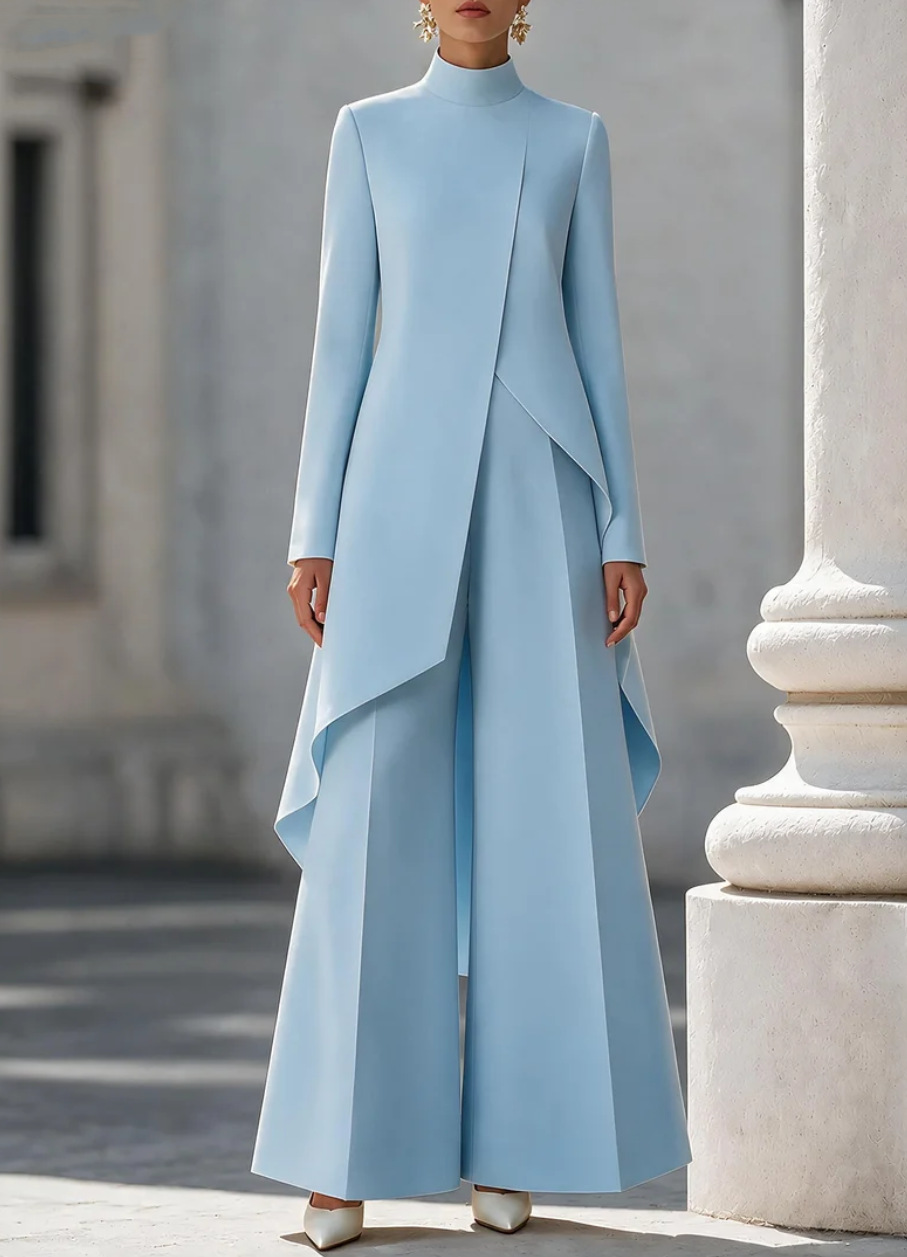 Dames Tweedelig Outfit met Moc - Wide Leg Palazzo Pants recensie en prijs