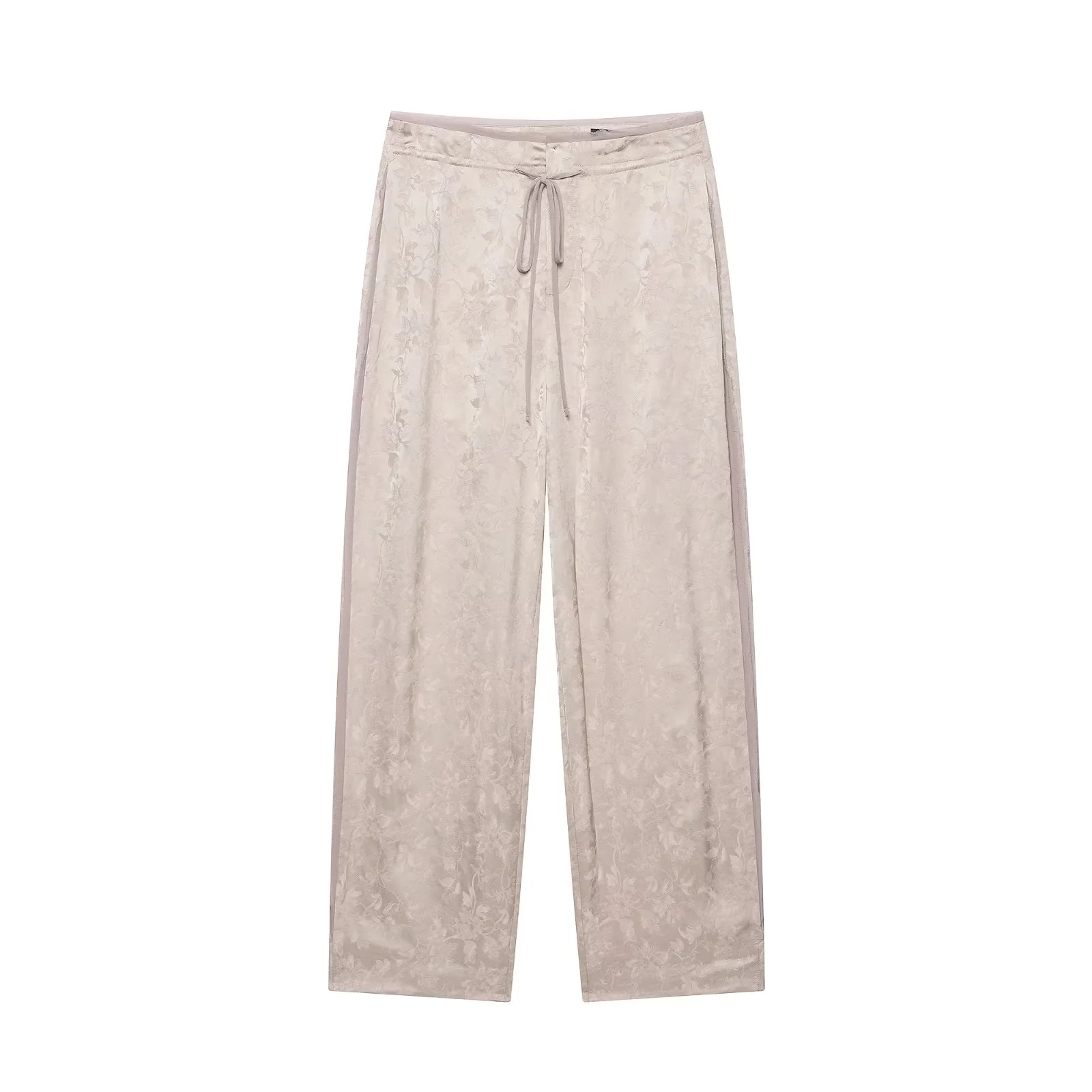 Dames Bloemige Satijnen Tweede - Wide Leg Palazzo Pants recensie en prijs