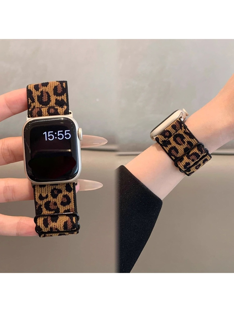 Chique nylon band met luipaard - Women Fashion Over 40 recensie en prijs