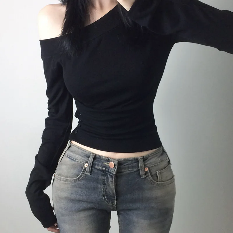 Y2K vintage geplooid T-shirt m - Women Top Fashion recensie en prijs