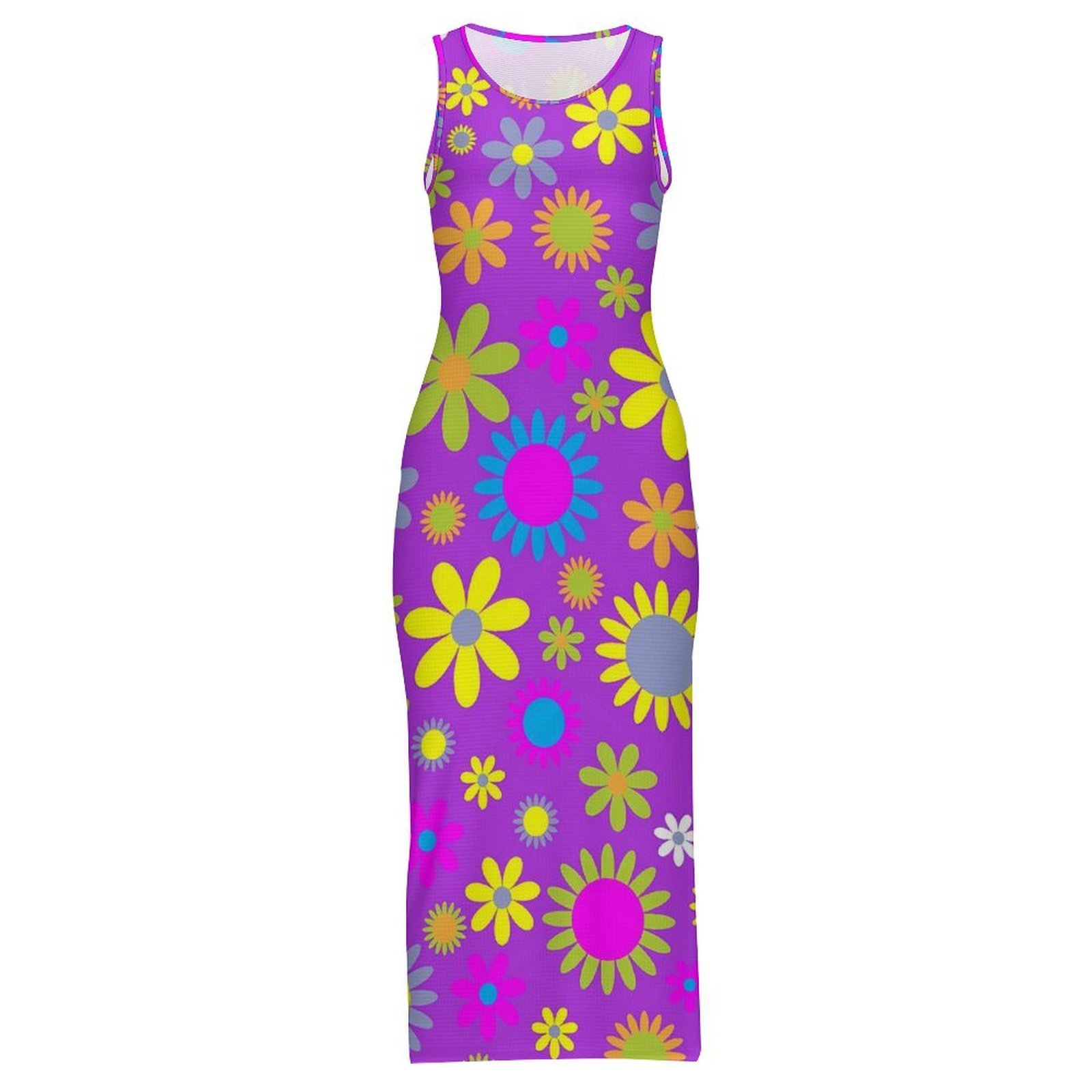 Bloemenjurk Mouwloos Retro 196 - Women'S Fashion In The 1960S recensie en prijs